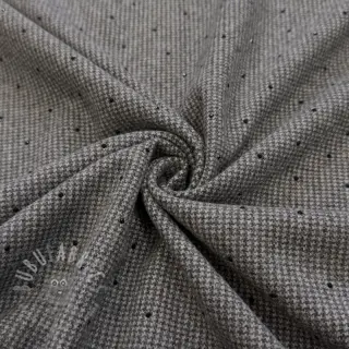 Tkanina za ženski kostim PIED DE POULE BRUSHED Studs