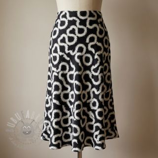 Viskoza STRETCH Abstract black