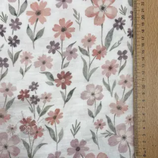 Tetra Tkanina/Muslin Flowers Jana digital print