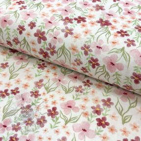 Tetra Tkanina/Muslin Flowers Sisi digital print