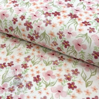 Tetra Tkanina/Muslin Flowers Sisi digital print