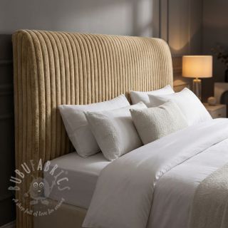 Umjetno krzno Stripes Luxe beige