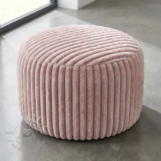 Umjetno krzno Stripes Luxe old rose