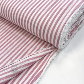Tetra Tkanina/Muslin YARN DYED Summer stripe rose