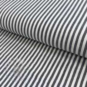 Tetra Tkanina/Muslin YARN DYED Summer stripe navy