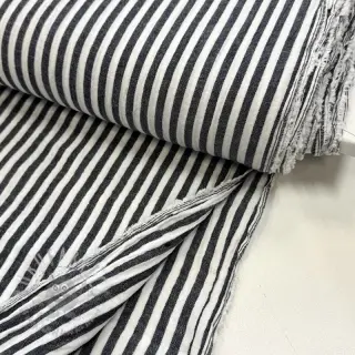 Tetra Tkanina/Muslin YARN DYED Summer stripe navy