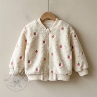 Tkanina za kapute TEDDY JACQUARD EMBROIDERY Patches