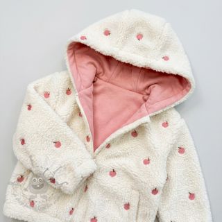 Tkanina za kapute TEDDY JACQUARD EMBROIDERY Patches