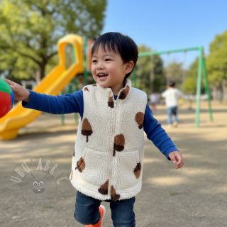 Tkanina za kapute TEDDY JACQUARD Acorns