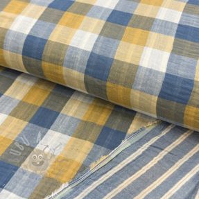 Tetra Tkanina/Muslin DOUBLE SIDED Summer Check