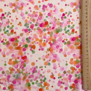 Viskoza SATIN Dots digital print