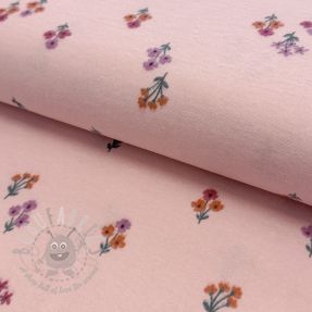 Pamuk FLANNEL Flowers light pink