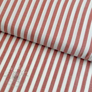 Viskoza YARN DYED Stripes SMALL orange