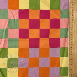 Dekorativna tkanina Joyful Block Patch digital print