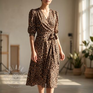 Pamuk VISCOSE Animal skin digital print