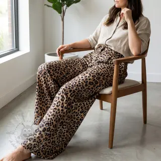 Pamuk VISCOSE Animal skin digital print