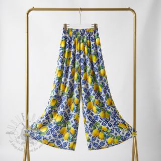 Pamuk VISCOSE Lemons digital print