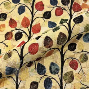 Dekorativna tkanina GOBELIN premium Leaves Funky Arty