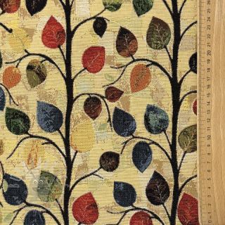 Dekorativna tkanina GOBELIN premium Leaves Funky Arty