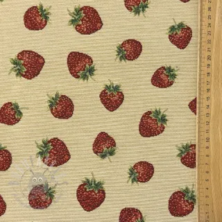 Dekorativna tkanina GOBELIN premium Strawberry Sweet Joy