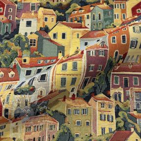 Dekorativna tkanina GOBELIN premium Happy Siesta House