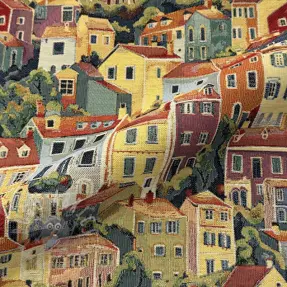 Dekorativna tkanina GOBELIN premium Happy Siesta House
