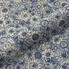 Dekorativna tkanina Linenlook Bloom Fully Mix digital print