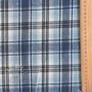 Viskoza Scottish Check YARN DYED BRUSHED Ria