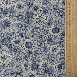 Dekorativna tkanina Linenlook Bloom Fully Mix digital print