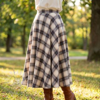 Pamuk YARN DYED BRUSHED Check Tim beige