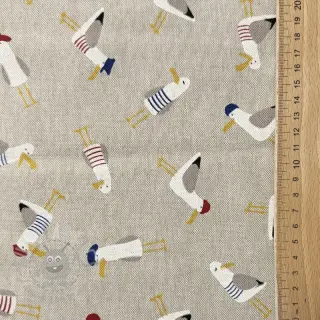 Dekorativna tkanina Linenlook premium Seagull dress up