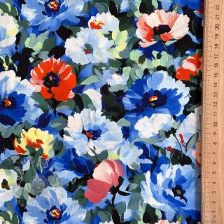 Viskoza RADIANCE Flower design A digital print