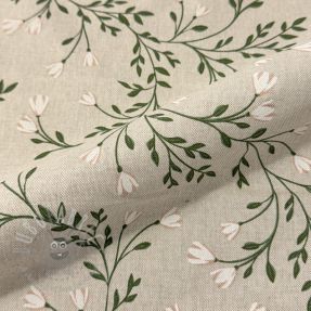 Dekorativna tkanina Linenlook premium Flower Bell Garland