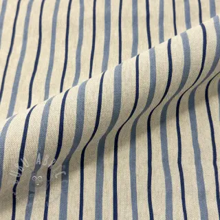 Dekorativna tkanina Linenlook premium Wavy Art Stripe