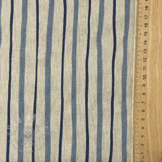 Dekorativna tkanina Linenlook premium Wavy Art Stripe