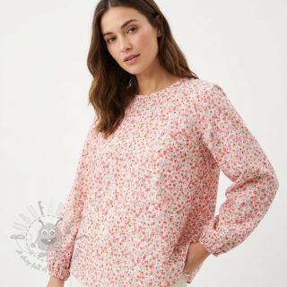 Viskoza RADIANCE Flowers Morene digital print