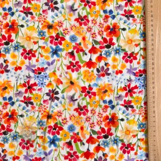 Viskoza RADIANCE Flowers Jaja digital print