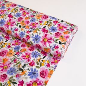 Viskoza RADIANCE Flowers Polly digital print