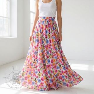 Viskoza RADIANCE Flowers Polly digital print