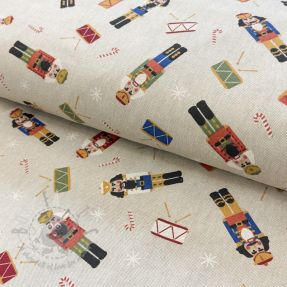 Dekorativna tkanina Linenlook premium Nutcracker Candy Drum