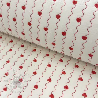 Tetra Tkanina/Muslin STEPPED Heart