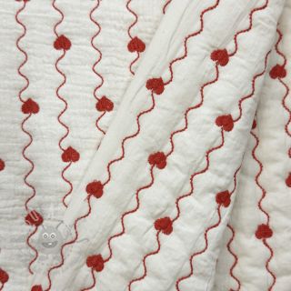 Tetra Tkanina/Muslin STEPPED Heart