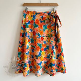 Viskoza ECOVERO Flowers design C digital print