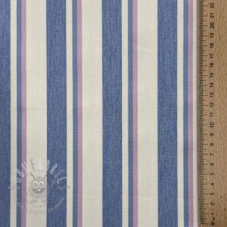 JEANS DENIM YARN DYED Stripe pink