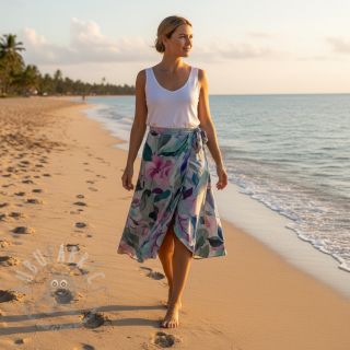 Viskoza RADIANCE Flower design C digital print