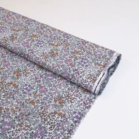 Viskoza ECOVERO Flowers Galia offwhite