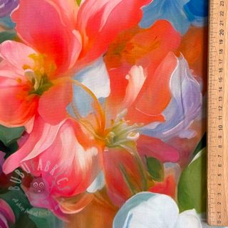 Viskoza RADIANCE Flower design B digital print