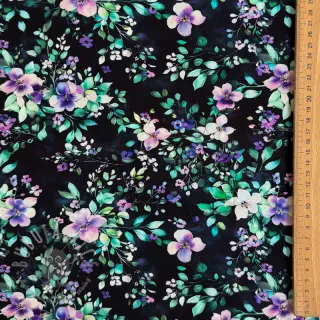 Viskoza RADIANCE Flowers Jamie digital print