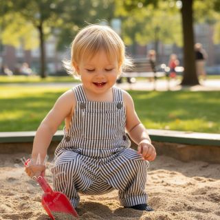 Tetra Tkanina/Muslin YARN DYED Summer stripe navy