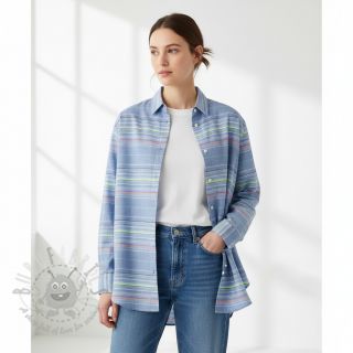 Pamuk YARN DYED NEON Stripe summer